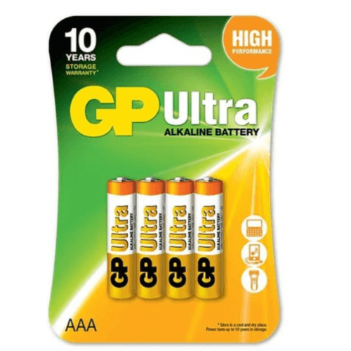 Gp Batteries - Aaa 4 Pcs Blister - 907134