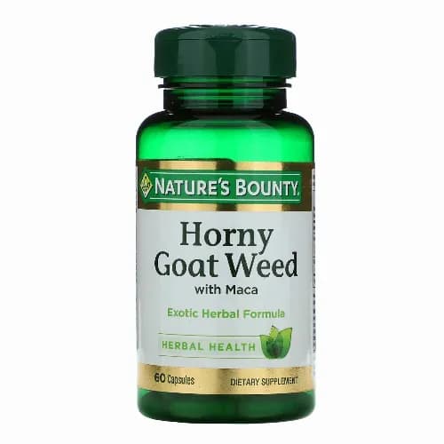 Natures Bounty Horny Goat Weed With Maca