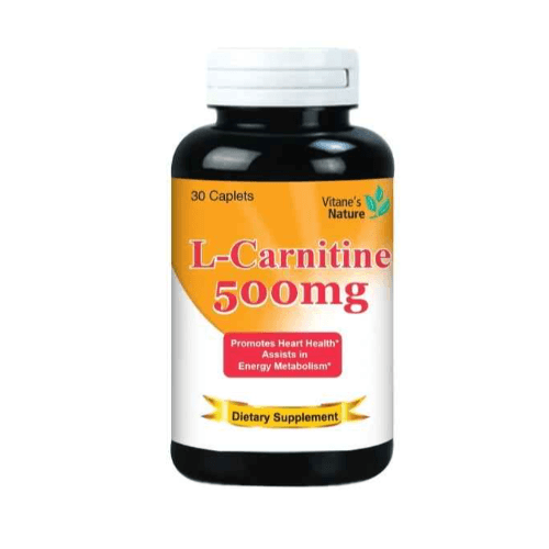 L-Carnitine 500 Mg (Vitanes Nature L Carnitine 500 Mg 30 Capsules)