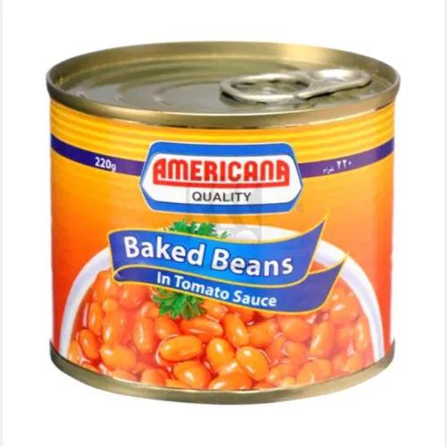 Americana Baked Beans In Tomato Sauce 220 Gr