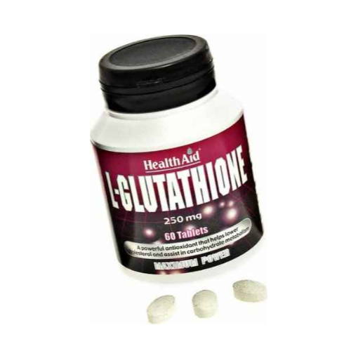 Health Aid L- Glutathione 250 mg 60 tablet