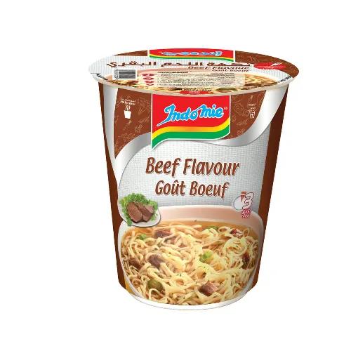 Indomie Instant Noodles Cup Beef Flavor 60G