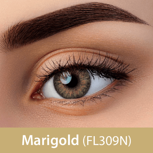 Clearcolor 55  Monthly Sphere Marigold Fl309N-2 Blisters / Box