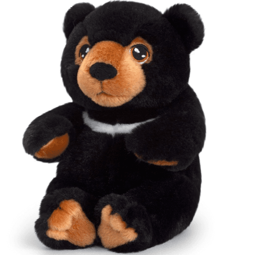 Keel Toys 18cm Keeleco Black Bear