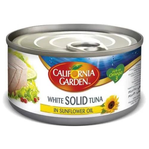 California Garden White Solid Tuna In Sunflower Oil 100 Gr