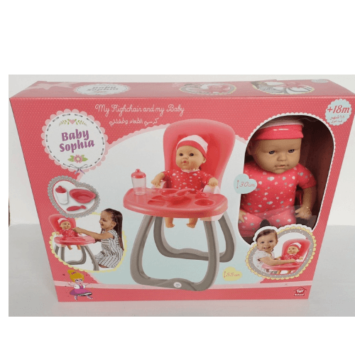 Baby Sophia Highchair With Doll - 922121