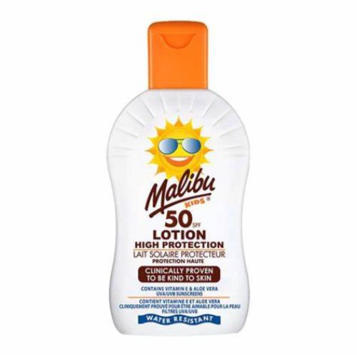 Malibu Spf50+ Kids Sunscreen Lotion - 200Ml