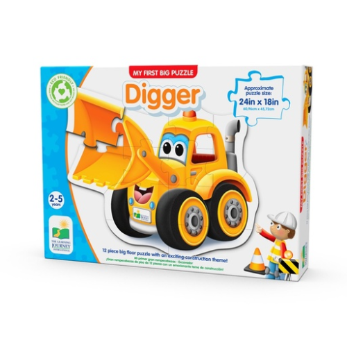 My First Big Vehicle Floor Puzzle Digger - 921318