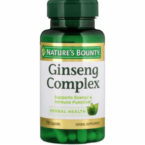 Nature'S Bounty Ginseng Complex Capsules - 75'S