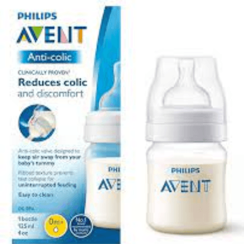 Philips Avent Anti Colic Plastic Bottle With Air free Vent 125ml