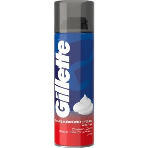 Gillette Classic Clean Shaving Foam 200Ml