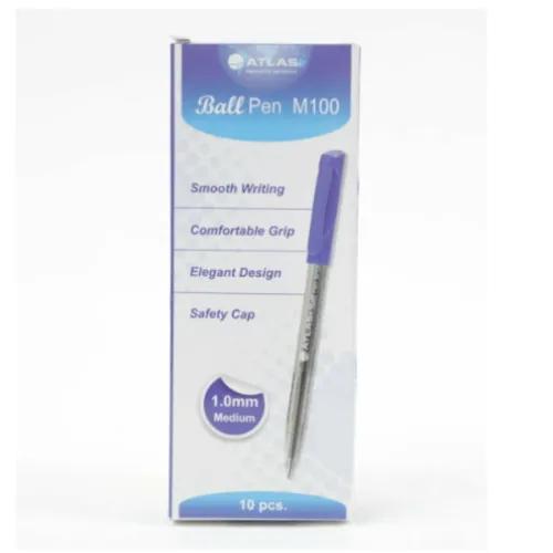 Atlas 1.0Mm Blue Ink Ballpoint Pen 1 Pcs