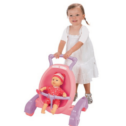 Baby Sophia 2 In 1 Walker & Pram With Doll - 922124