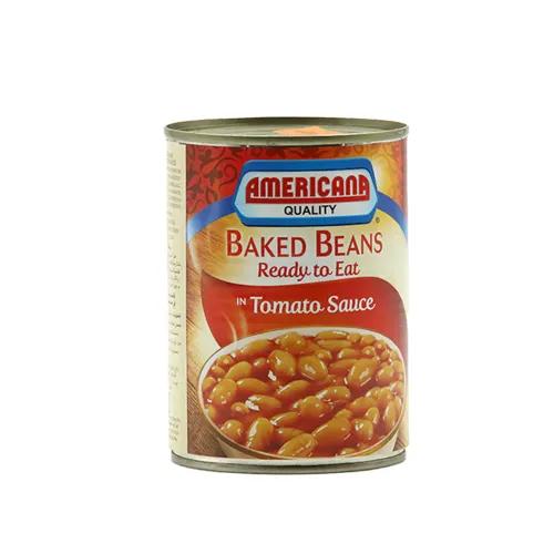 Americana Ready To Eat Baked Beans In Tomato Sauce 400 Gr