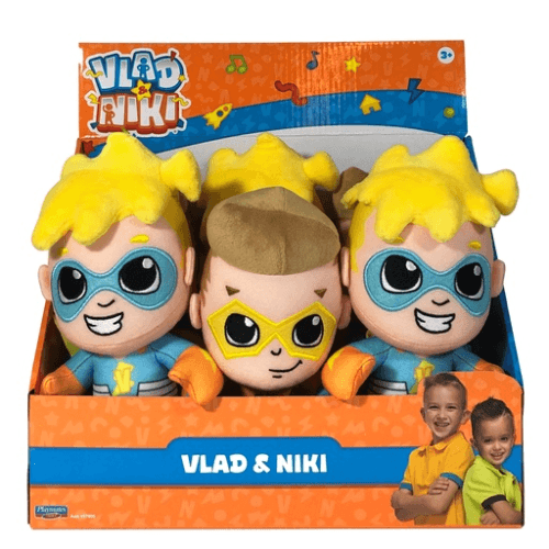 Vlad & Niki Plush 9Inch Asst Cdu - 920251