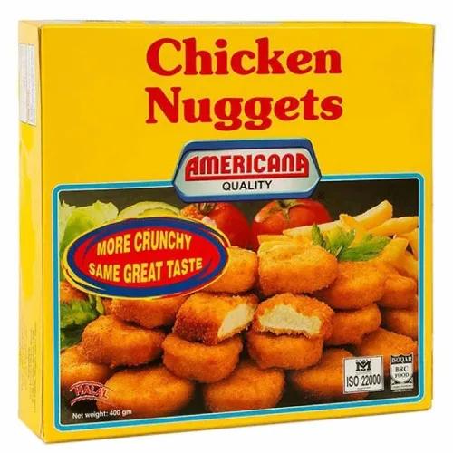 Americana Frozen Crunchy Chicken Nuggets 200 Gr