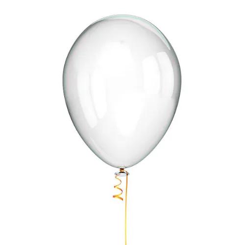 Transparnt Helium Balloon 12 Inch