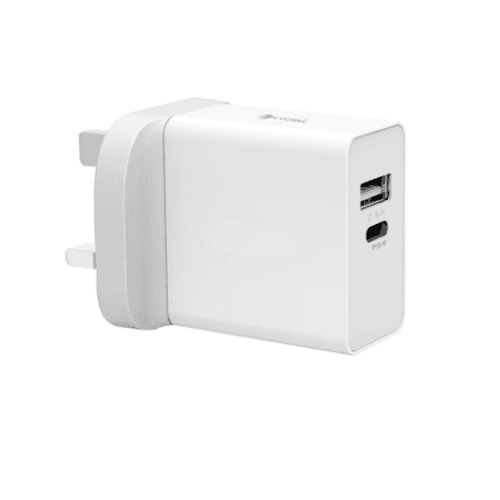 High Speed Wall Charging Adapter USB-C & USB 30W - Nyork Nya30