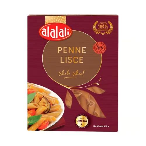 Al Alali Whole Wheat Penne Lisce Pasta With Omega 3 450 Gr