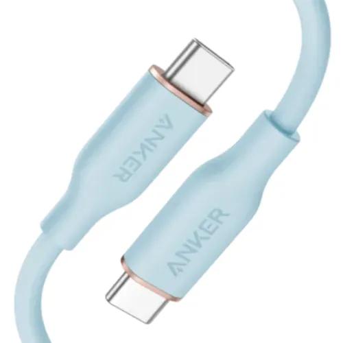 Anker Powerline Iii Flow Usb-C To Usb-C Cable Blue