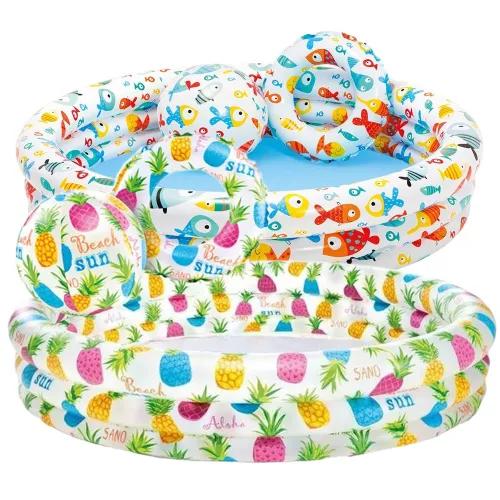 Intex Pool Set Fish Bowl Ages 2+ (52 X 11")