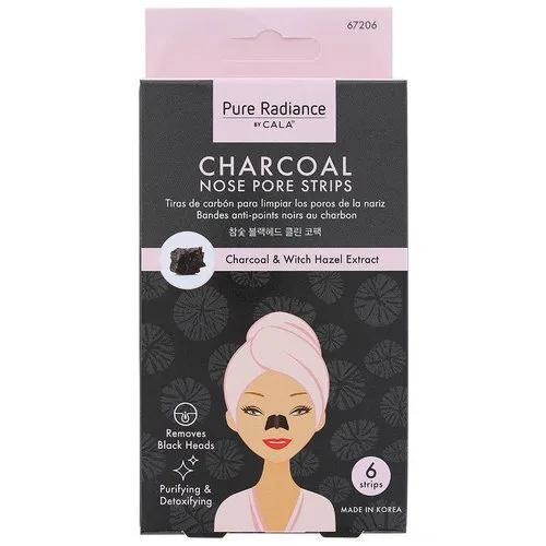 CALA DEEP CLEANSING CHARCOAL NOSE PORE STRIPS 6S