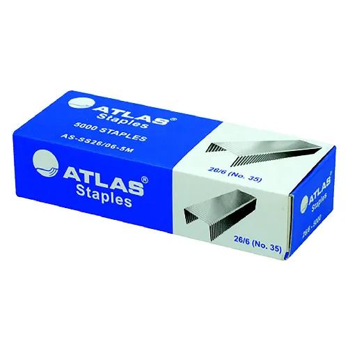 Atlas Stapler Pins Size 26/6 5000 Per Pack