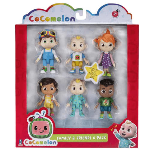 Cocomelon Family & Friends 6 Figure Pack - 919236