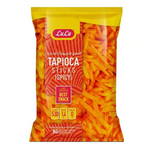 Lulu Tapioca Sticks Spicy, 200 G