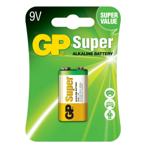 Gp Batteries - 9V 1Pc Blister - 907135