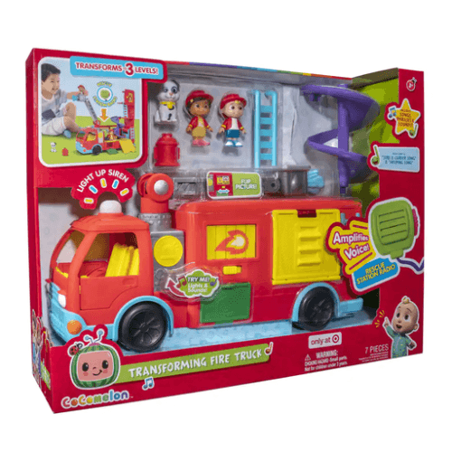 Cocomelon Dlx Transforming Firetruck B/O - 922616