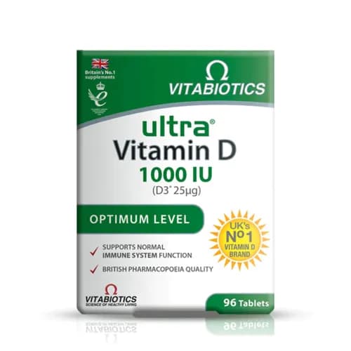 Vitabiotics Ultra Vitamin D 1000 Iu  96 Tab