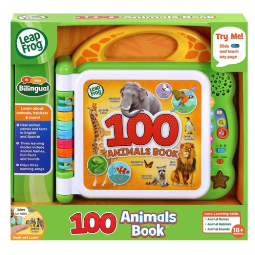 Leapfrog 100 Animals Book