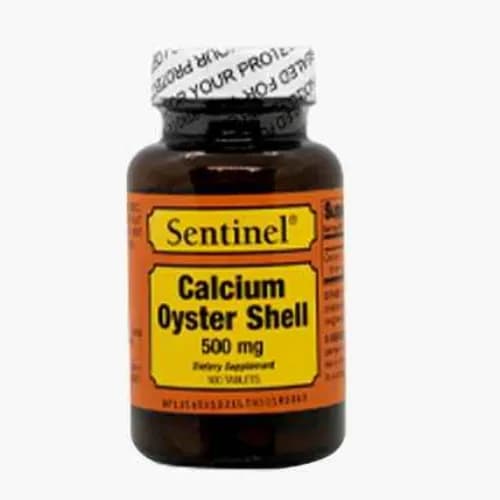 Calcium- Oyster Shell 500Mg + Vitamin D