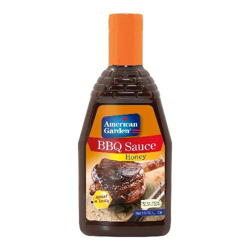 American Garden Honey Barbecue Sauce - Gluten Free 510 Gr