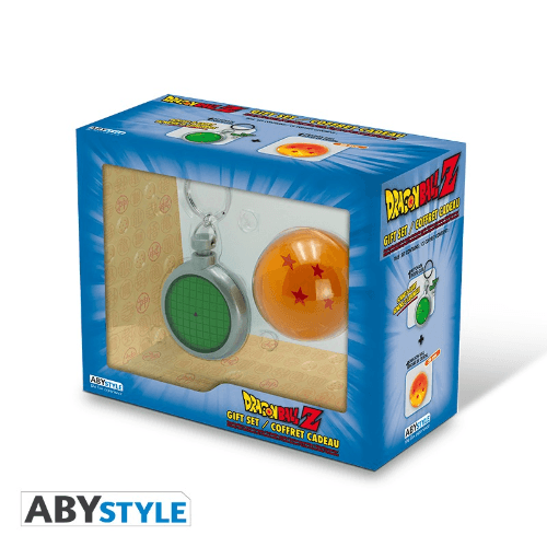 Abystyle Dragon Ball - Gift Set Radar Keychain + Dragon Ball 56 Mm