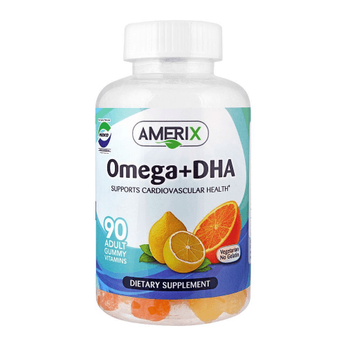 Amerix Omega + Dha Adult Gummy - 90'S