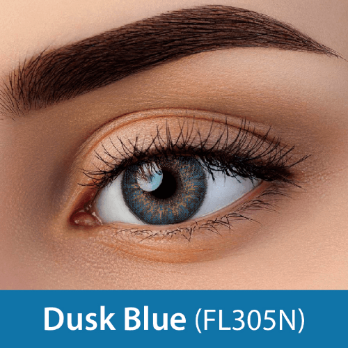 Clearcolor 55 Monthly Sphere Dusk Blue Fl305N-2 Blisters / Box