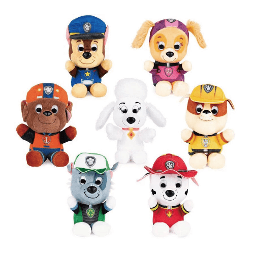 Paw Patrol Movie 3.5inch Plush Toy (Sold Separately Subject to Availability)