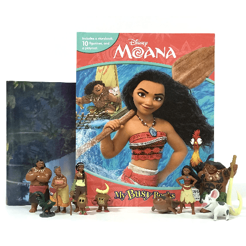 Phidal Playtime Moana Busy Book Board book