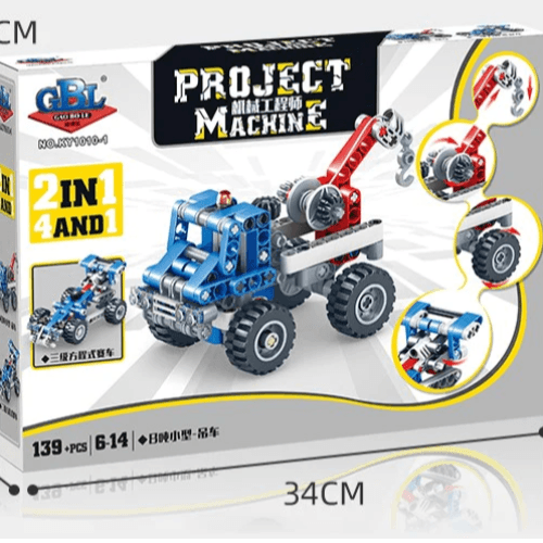 (2 Different Form In 1) Project Machine Equipment's