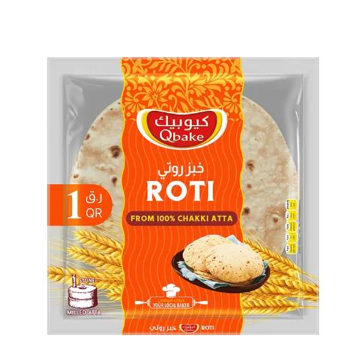 Qbake Roti Bread (4 Pieces) 140 Gr