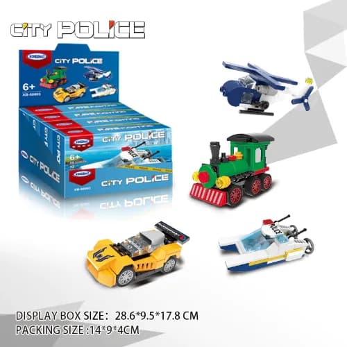 City Police Multi Mini Shapes Collection (1~4)