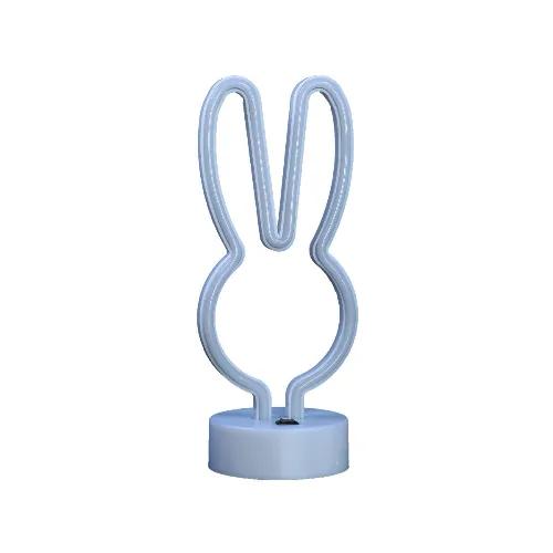 Led Neon Bunny Shape Lamp - Pink - إضاءة