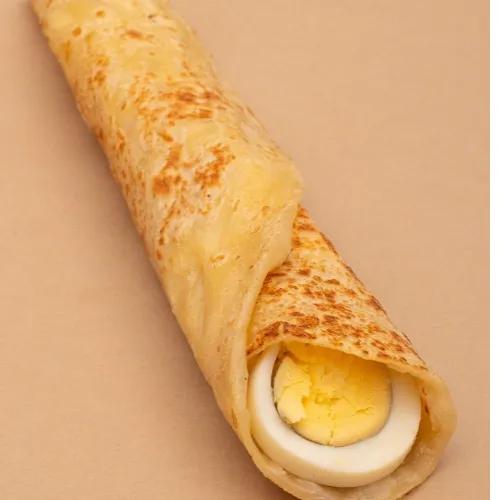 Chapati Boiled Egg Cheese