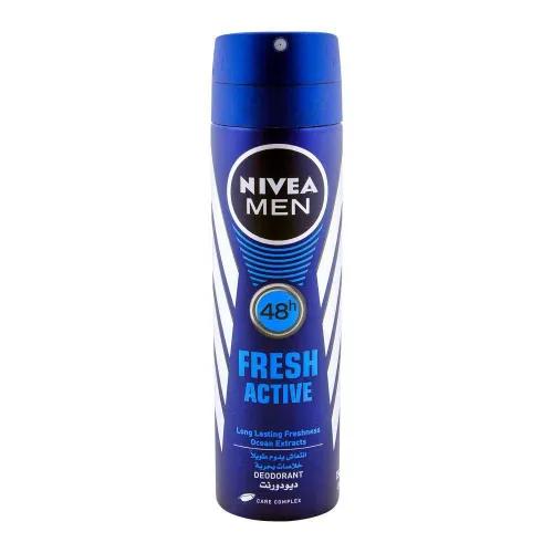 Nivea Men Fresh Active Deodorant Spray 150Ml