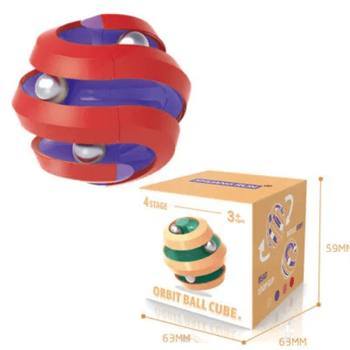 Spinning Ball Fingertip Cube