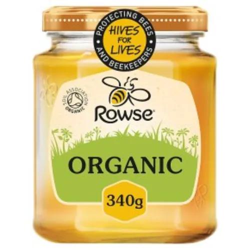 Rowse Organic Set Honey 340G