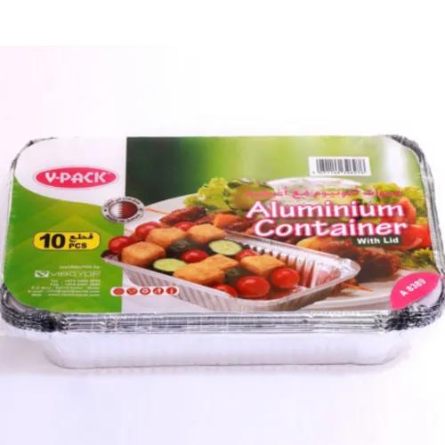 V Pack A8389 Aluminium Container Pack Of 10