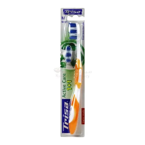 Trisa Active Care Medium Tooth Brush # 2769-40017